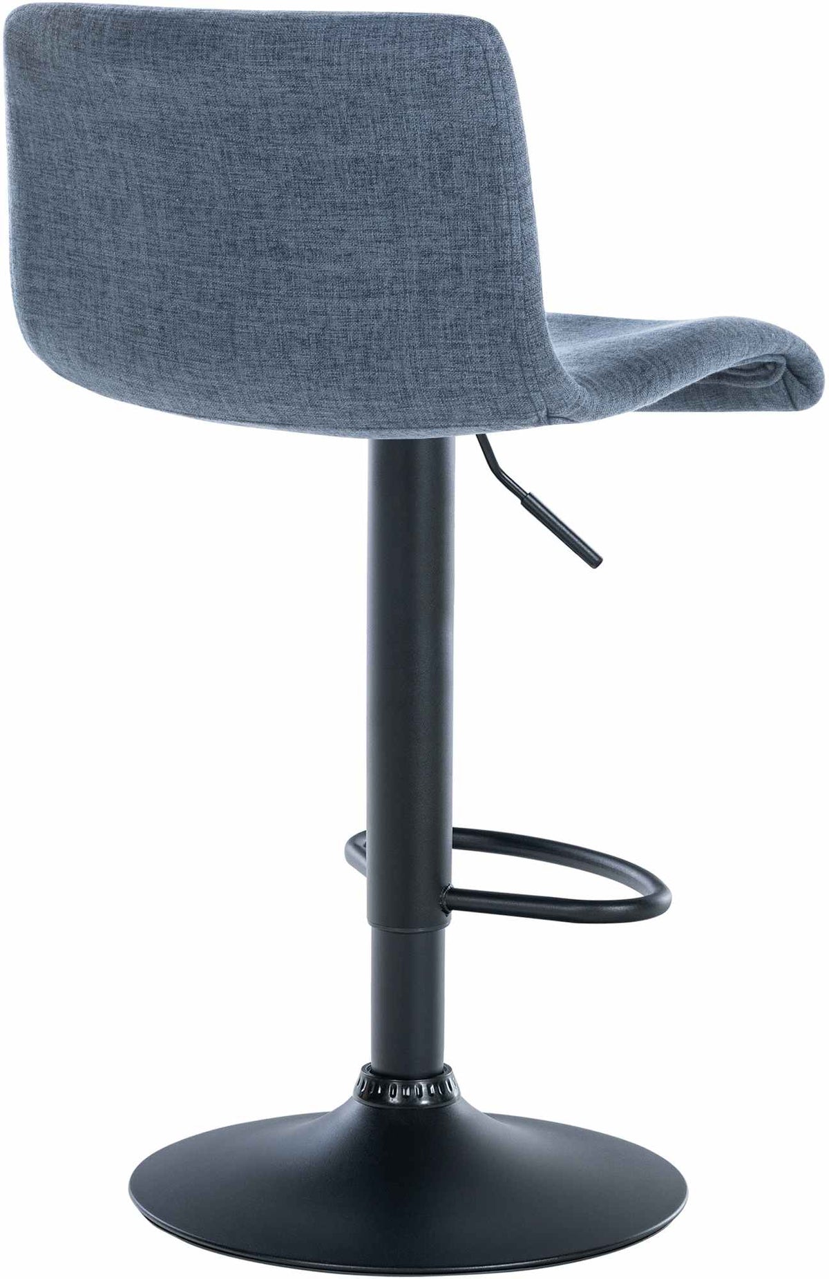 Barkruk Branford blauw,Stof blau
