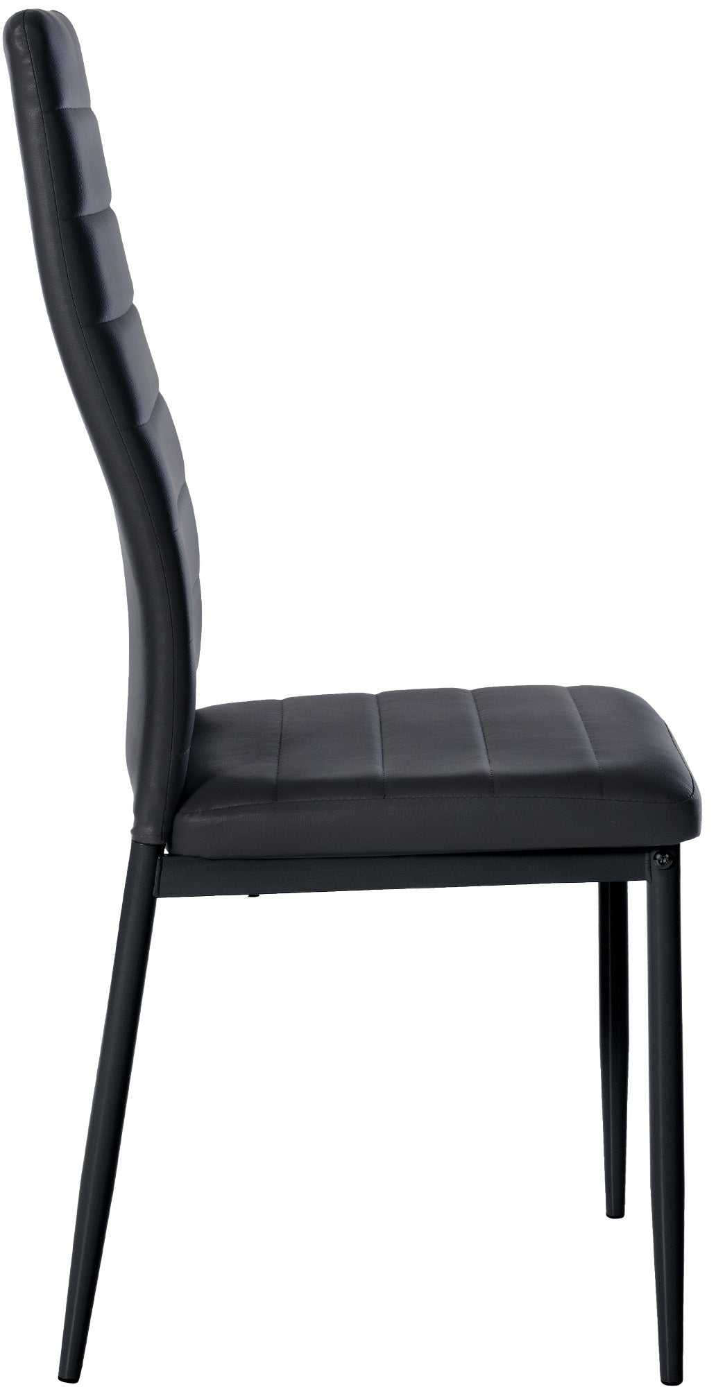 Eetkamerstoel Mayfair zwart,Kunstleer schwarz