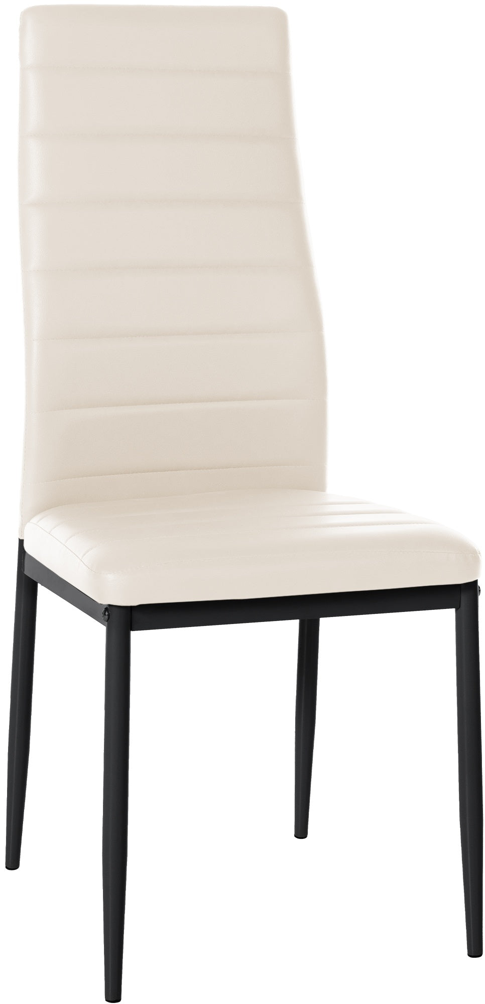Eetkamerstoel Mayfair creme,Kunstleer creme