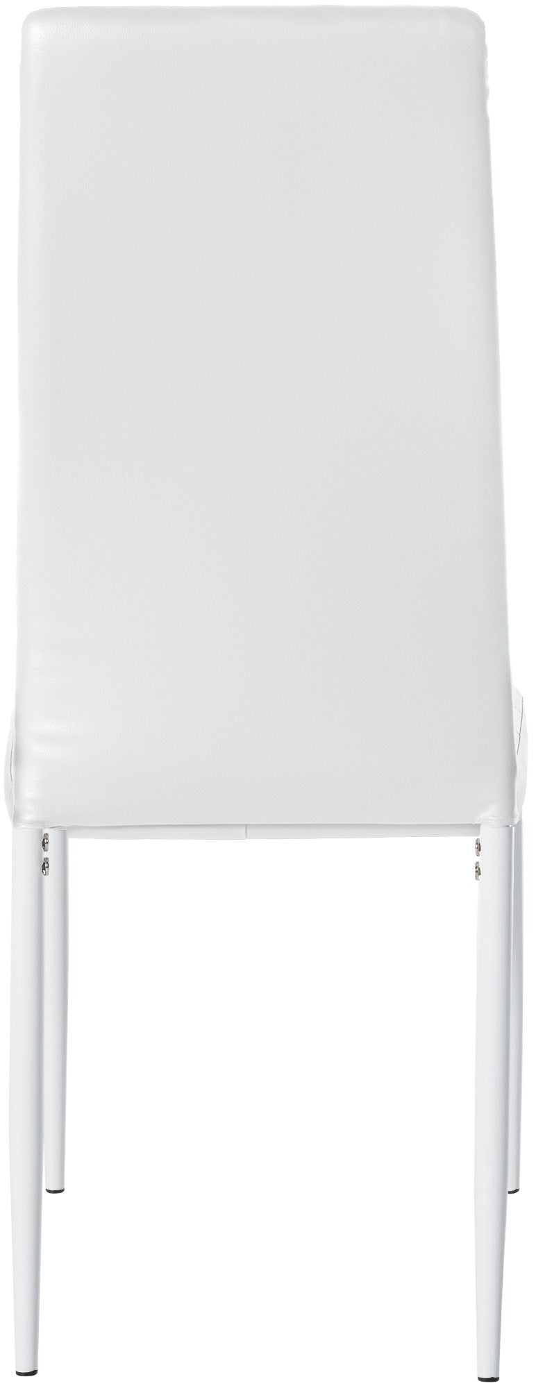 Set van 4 eetkamerstoelen Mayfair wit,Kunstleer weiß