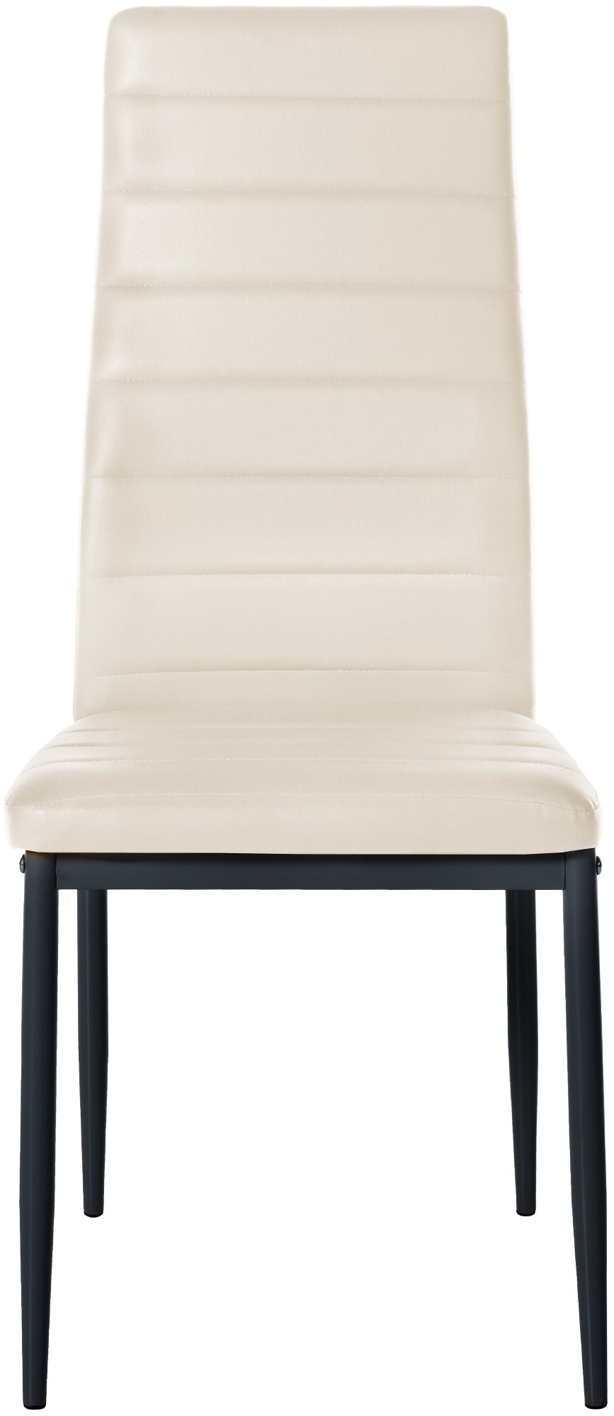 Set van 6 eetkamerstoelen Mayfair creme,Kunstleer creme
