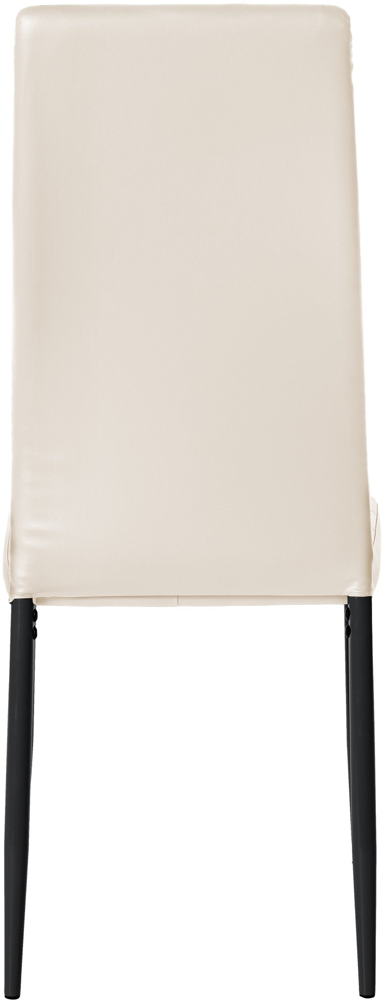 Set van 6 eetkamerstoelen Mayfair creme,Kunstleer creme