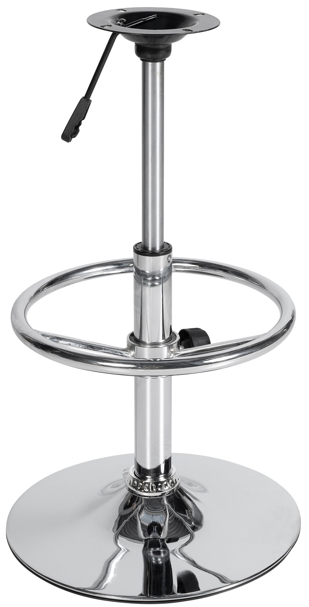 Ersatz Gestell ROUND Barhocker 10 x 10 cm chrom