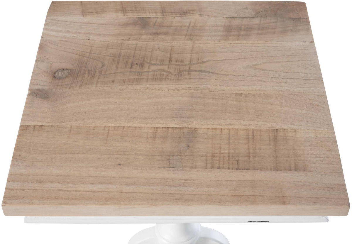 Bijzettafel Goa natura/wit,70 cm natura/weiß