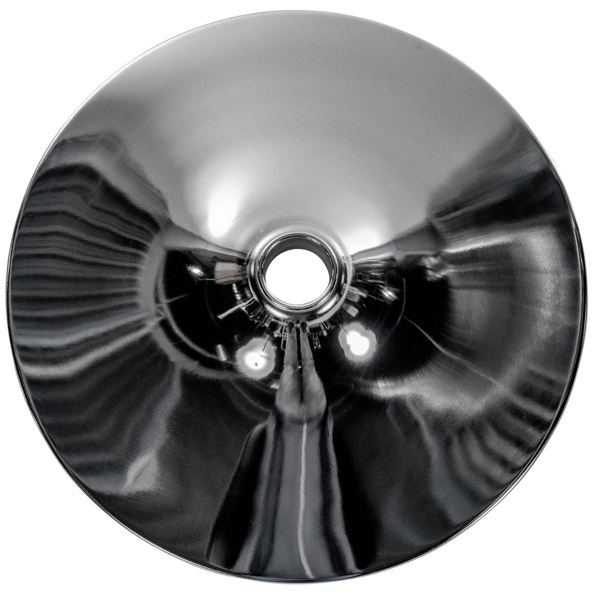 Bodenteller 38,5 cm chrom