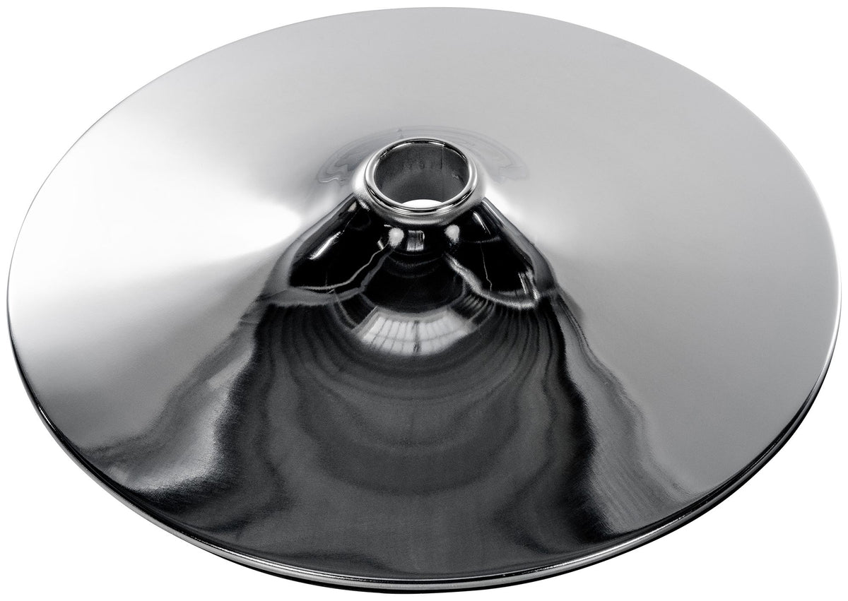 Bodenteller 45 cm chrom