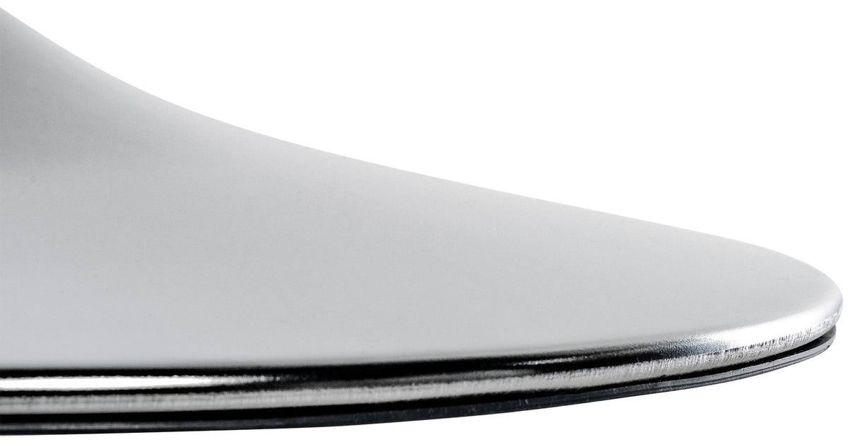 Bodenteller 45 cm chrom