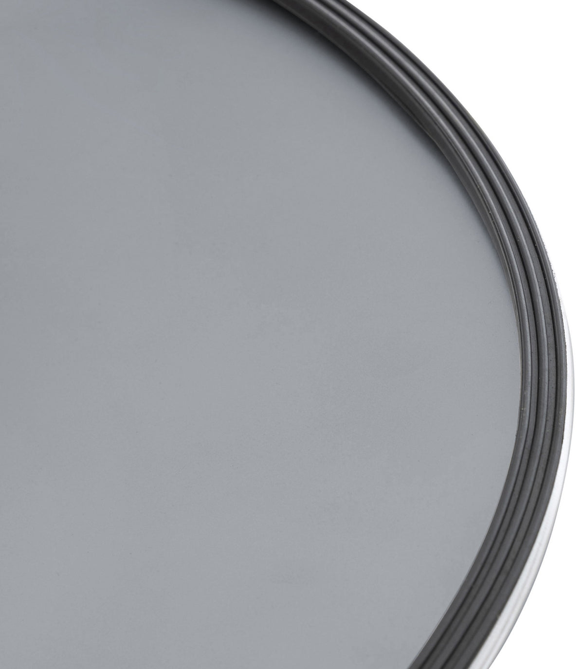 Bodenteller 45 cm chrom