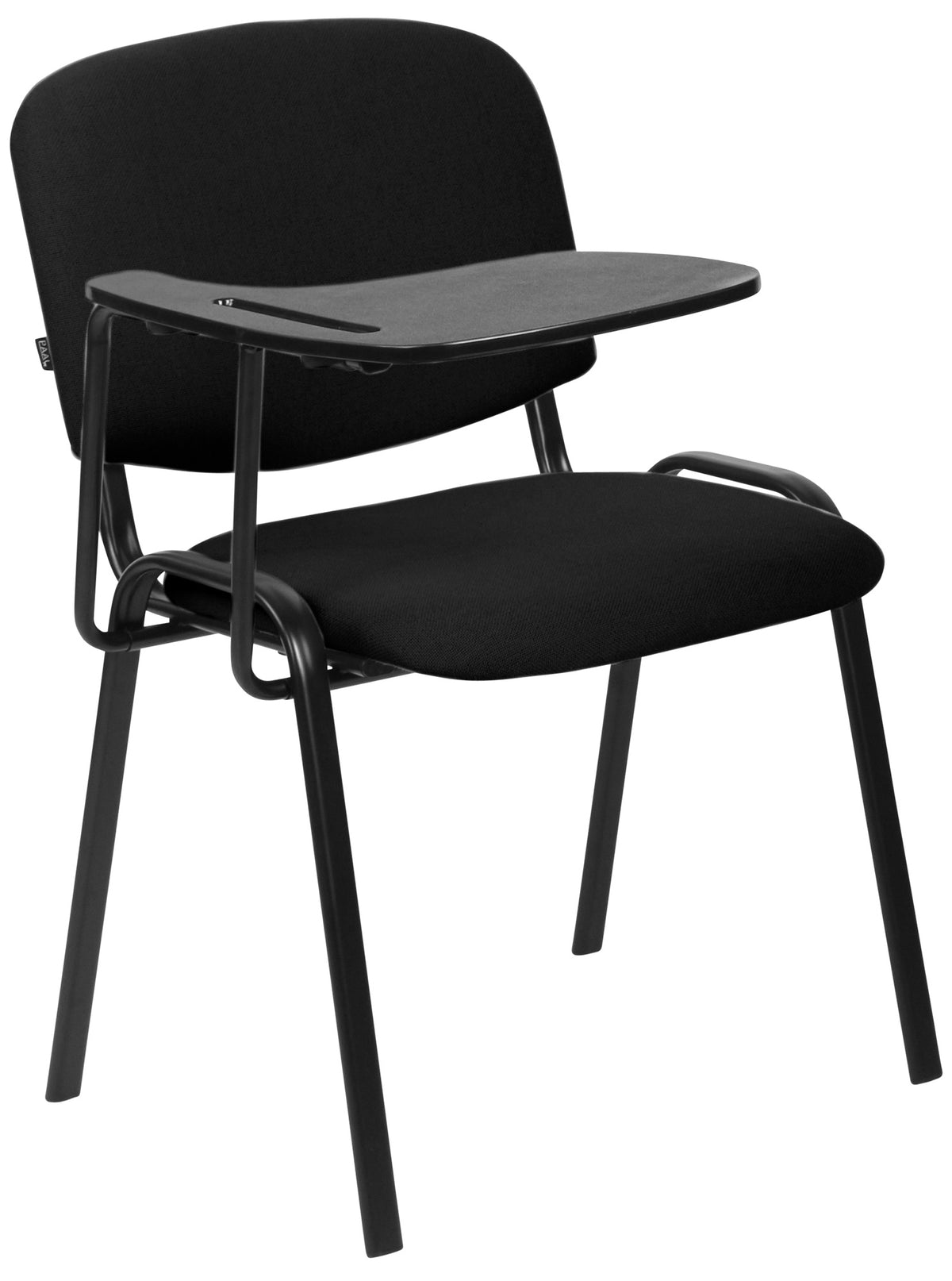 Bezoekersstoel Ken Stof zwart schwarz