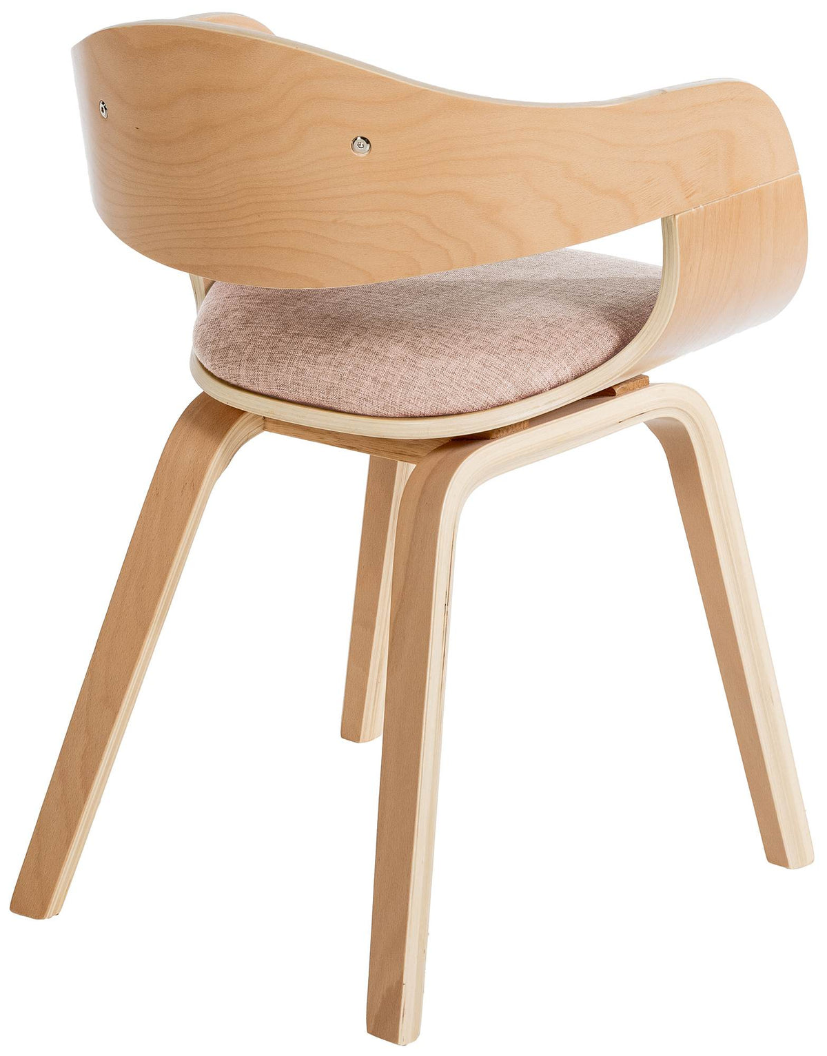 Bezoekersstoel Kingston Stof natura/creme natura/creme