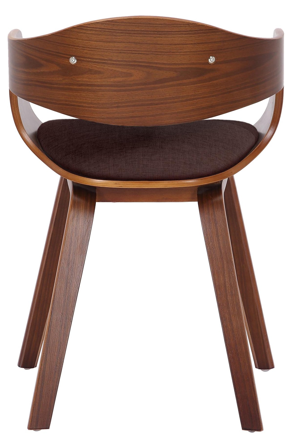 Bezoekersstoel Kingston Stof walnoot/bruin walnuss/braun