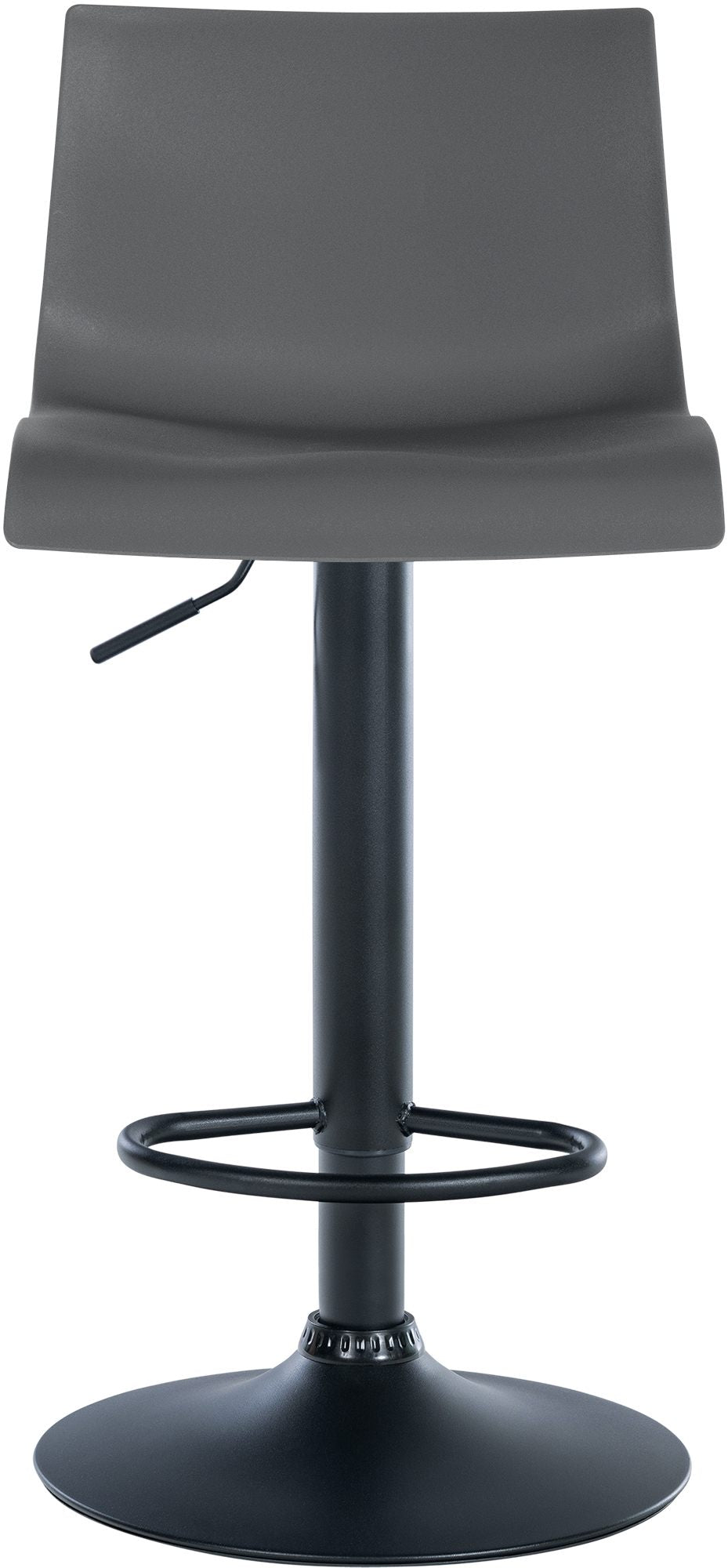 2er Set Barhocker Branford Kunststoff grau
