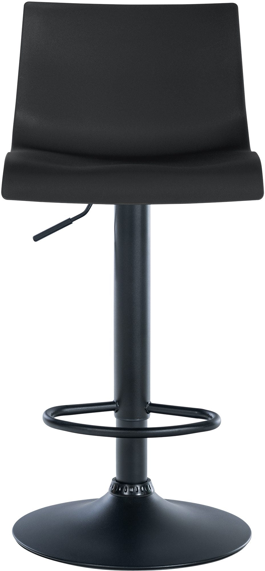 2er Set Barhocker Branford Kunststoff schwarz