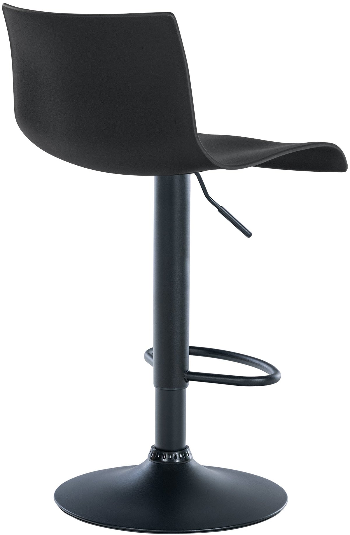 2er Set Barhocker Branford Kunststoff schwarz