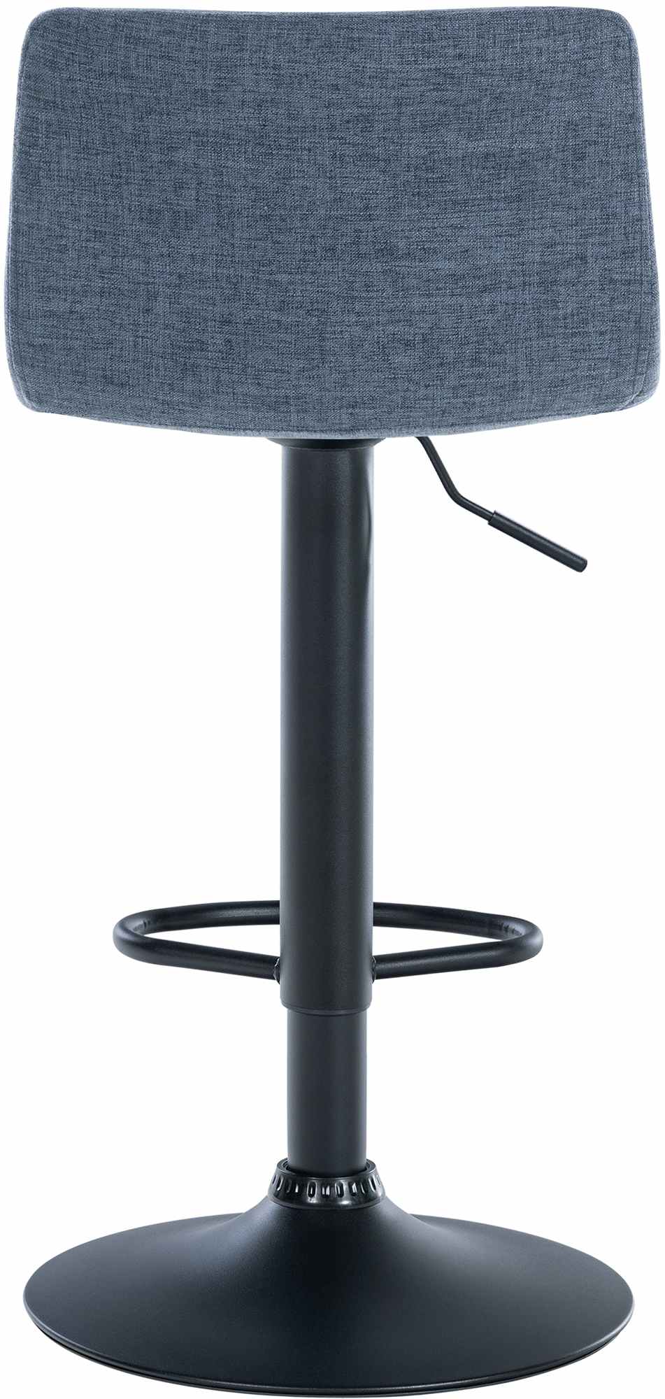 2er Set Barhocker Branford Stoff blau