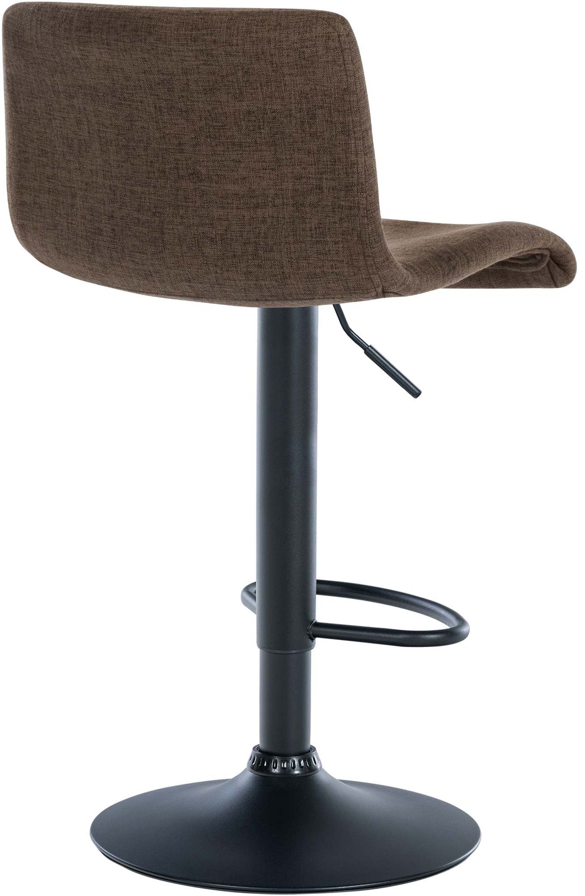 2er Set Barhocker Branford Stoff braun