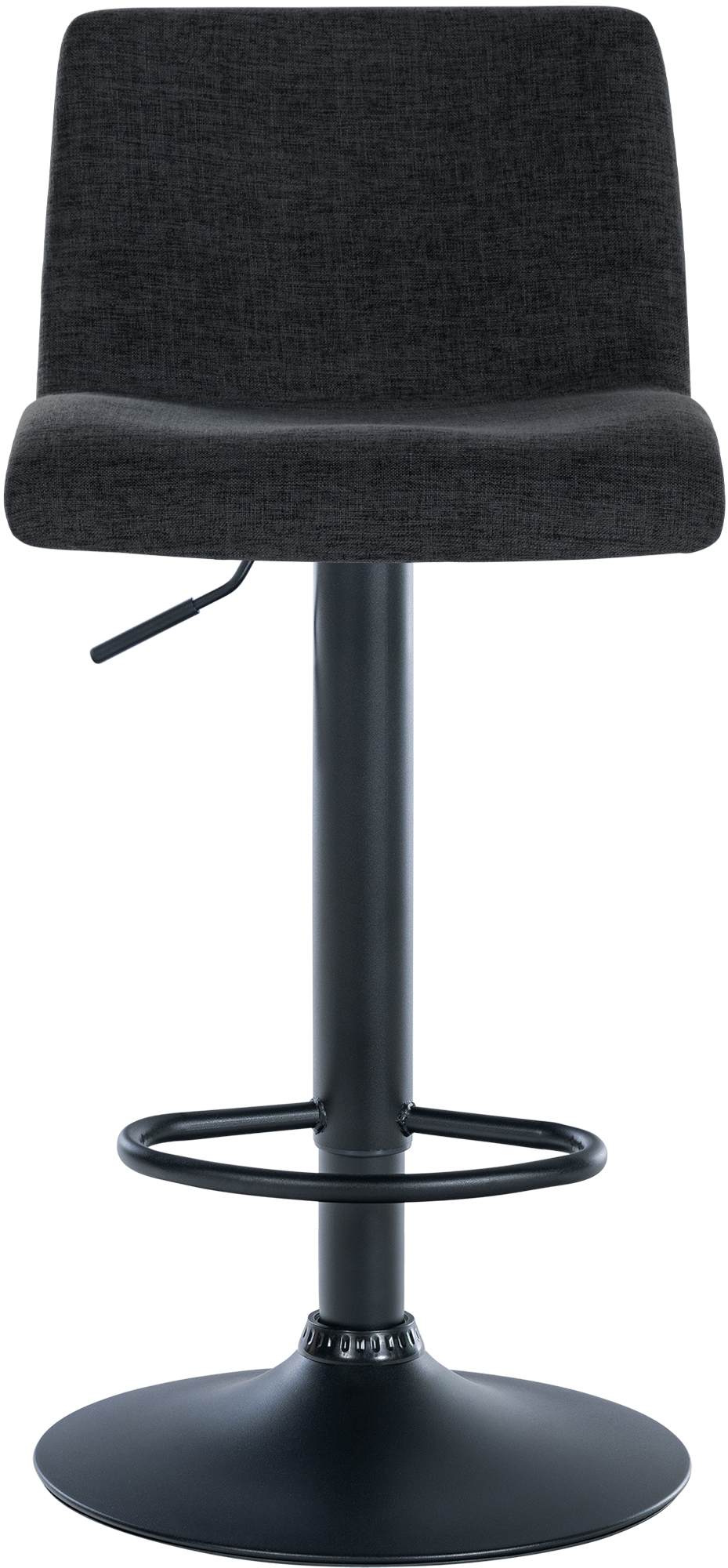 2er Set Barhocker Branford Stoff schwarz