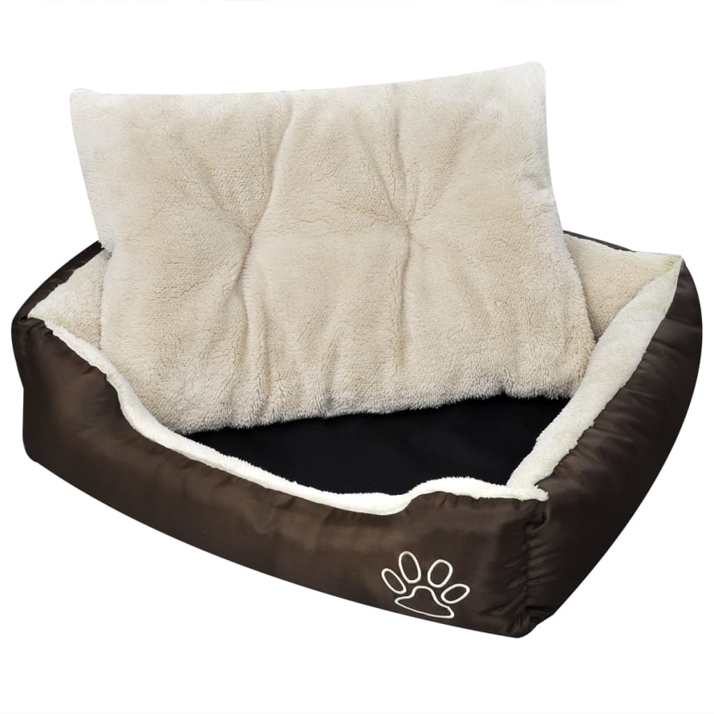 vidaXL Hondenmand bruin en Beige XXL