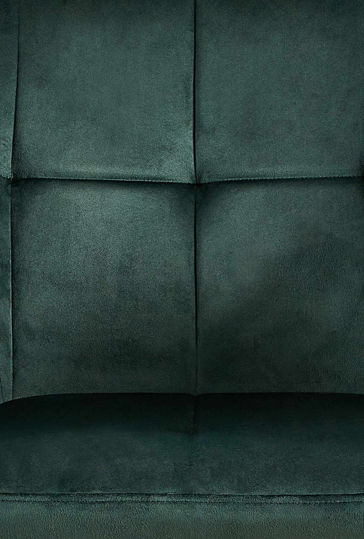Set van 2 eetkamerstoelen Emia Velvet groen grün