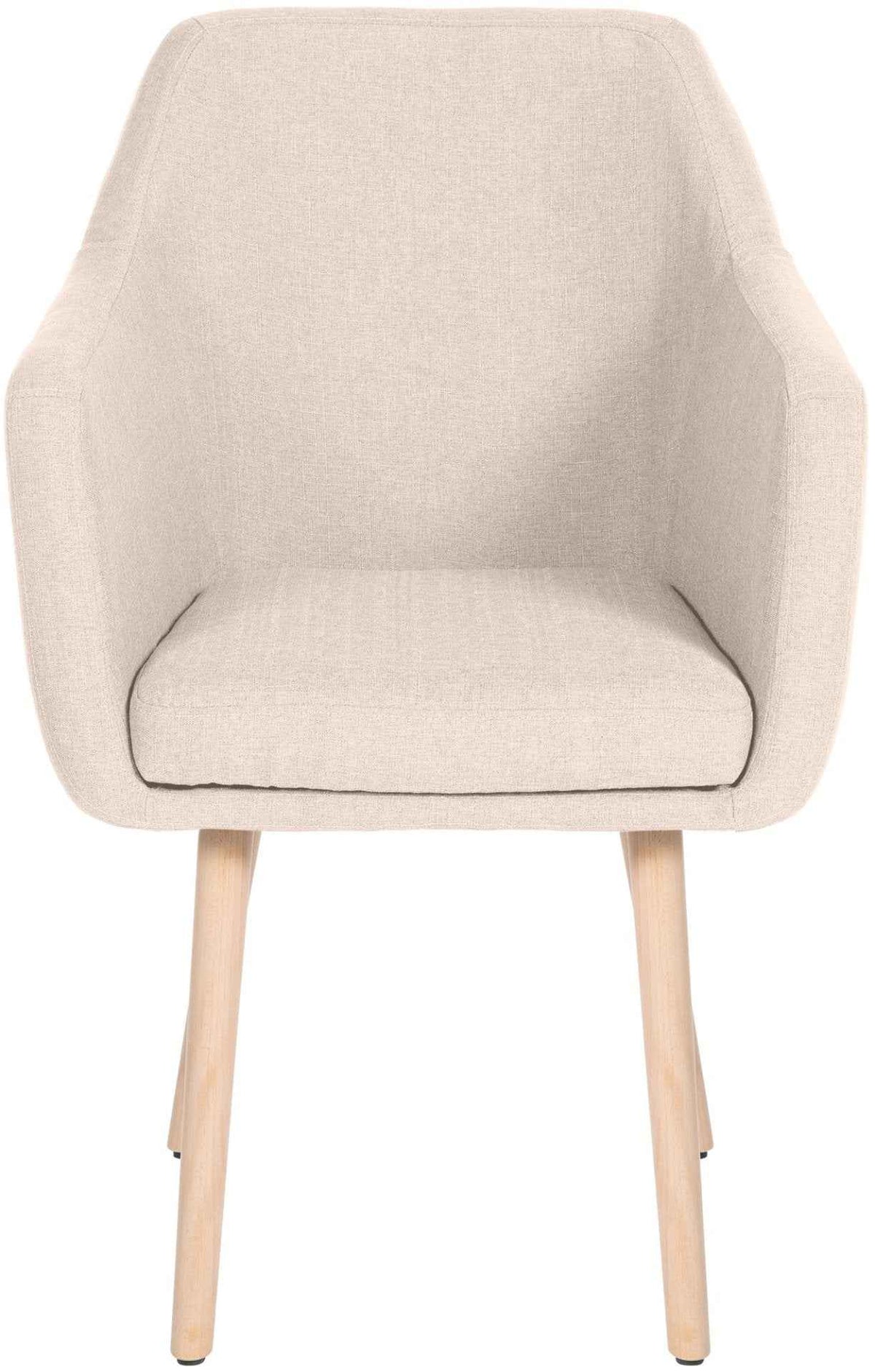 Bezoekersstoel Utrecht Stof beige,natura beige