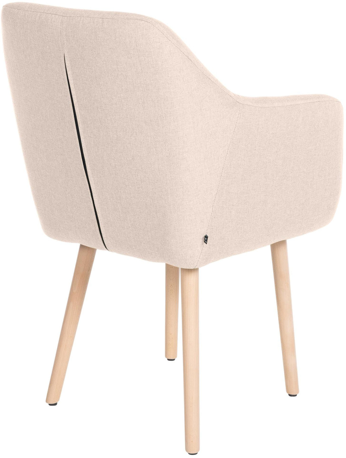 Bezoekersstoel Utrecht Stof beige,natura beige