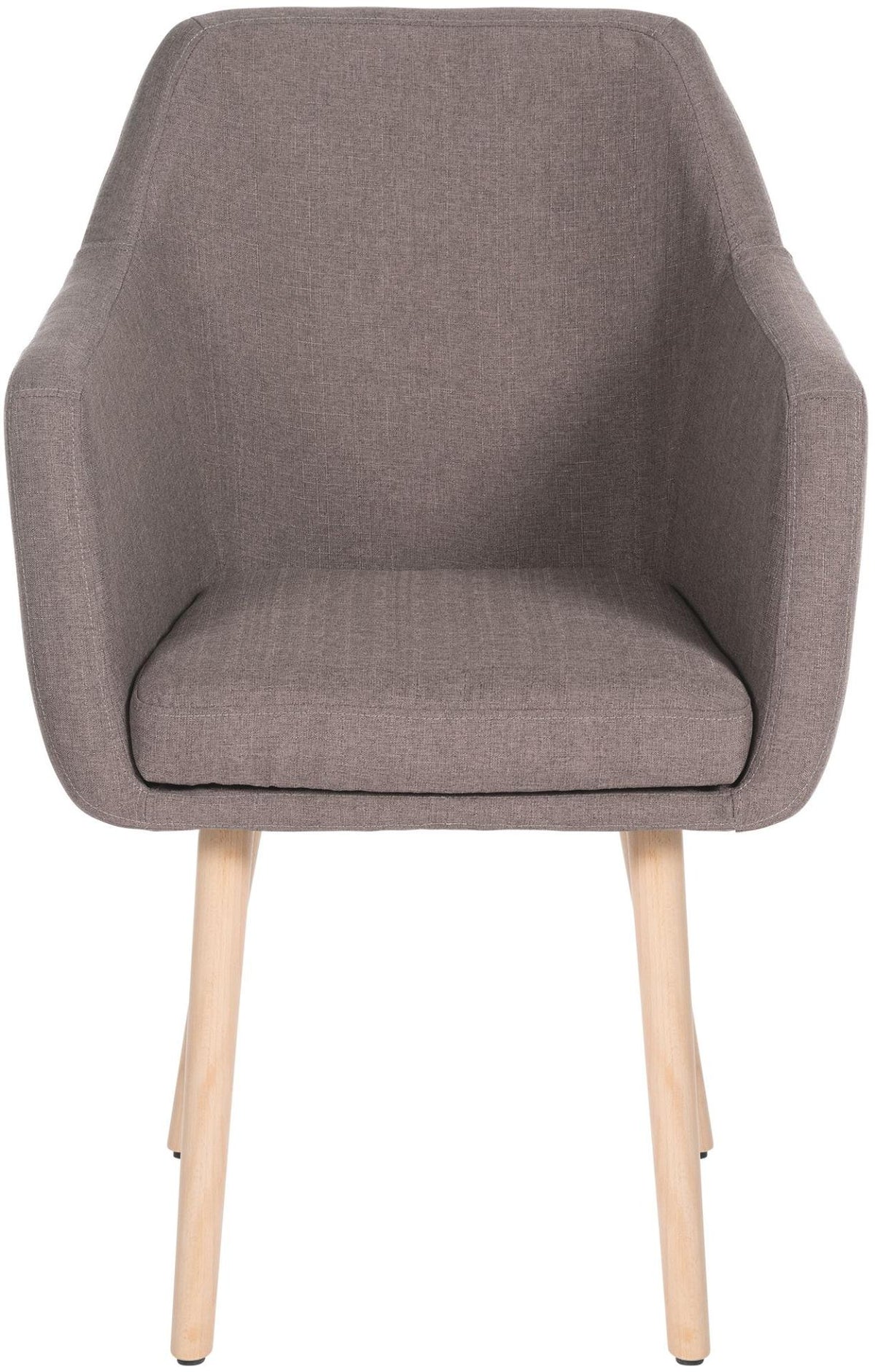 Bezoekersstoel Utrecht Stof taupe,natura taupe