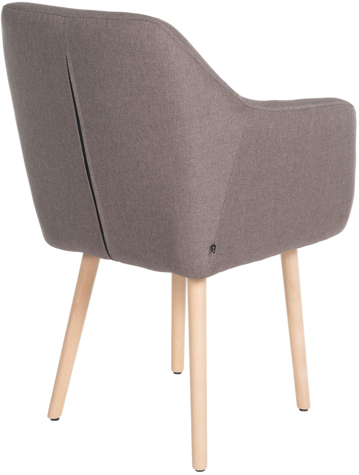 Bezoekersstoel Utrecht Stof taupe,natura taupe