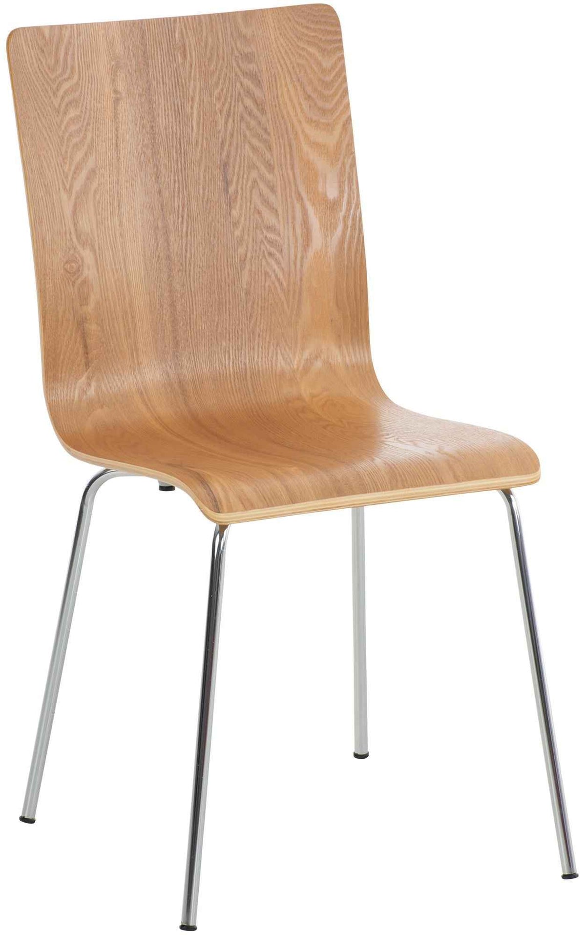 Bezoekersstoel Pepe eik eiche