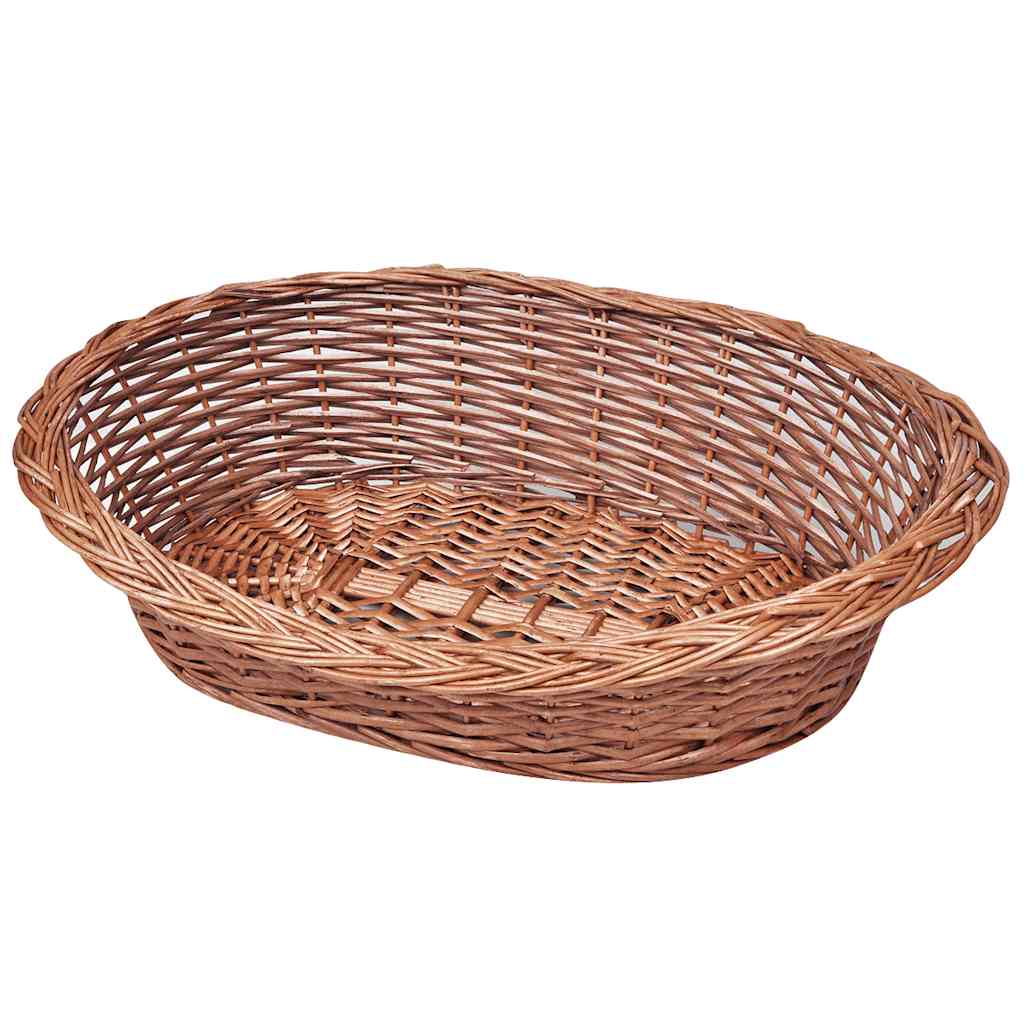 vidaXL Hondenmand/huisdierenbed 90 cm natuurlijk wilgen