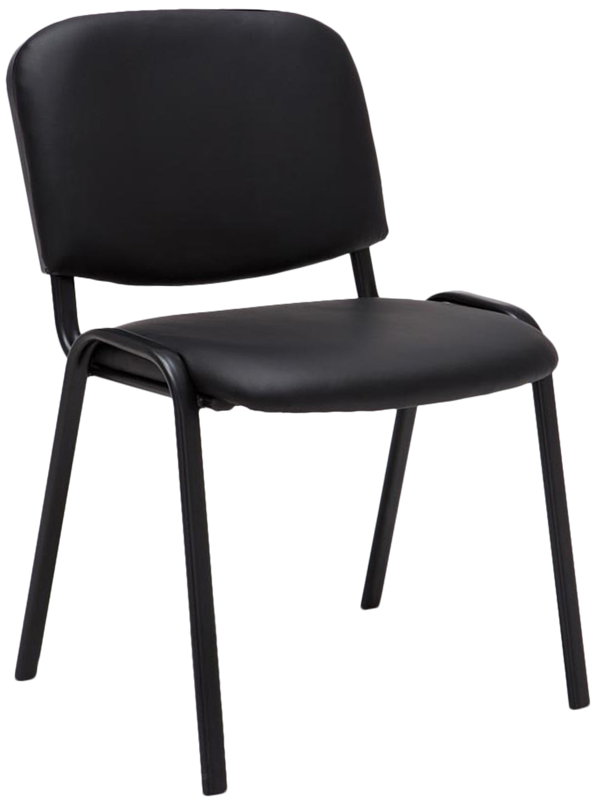 Bezoekersstoel Ken zwart schwarz