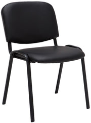 Bezoekersstoel Ken zwart schwarz