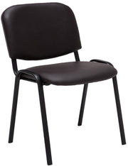 Bezoekersstoel Ken bruin braun