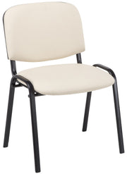 Bezoekersstoel Ken creme creme