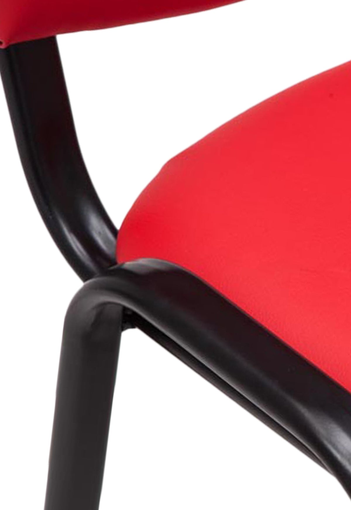 Bezoekersstoel Ken rood rot