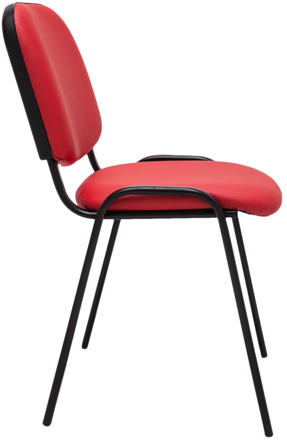 Bezoekersstoel Ken rood rot