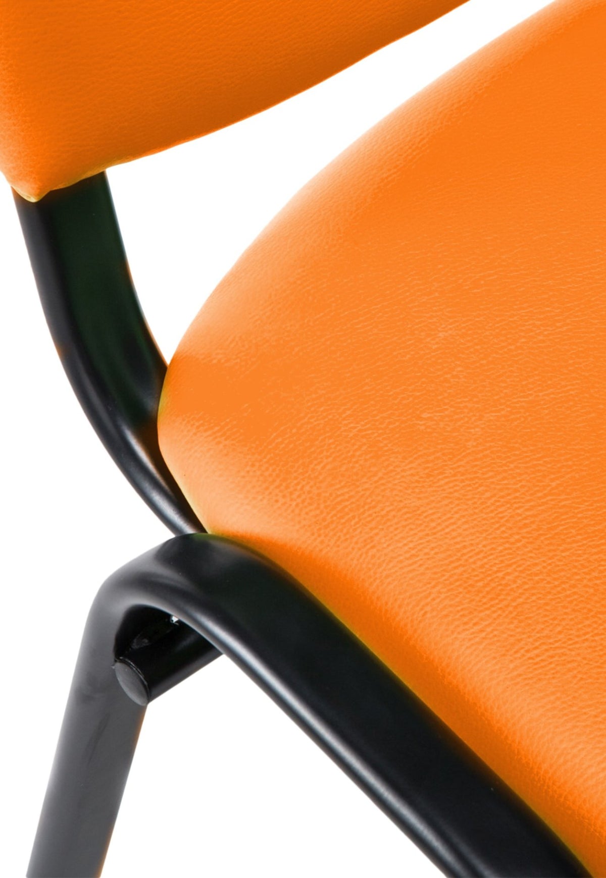 Bezoekersstoel Ken oranje orange