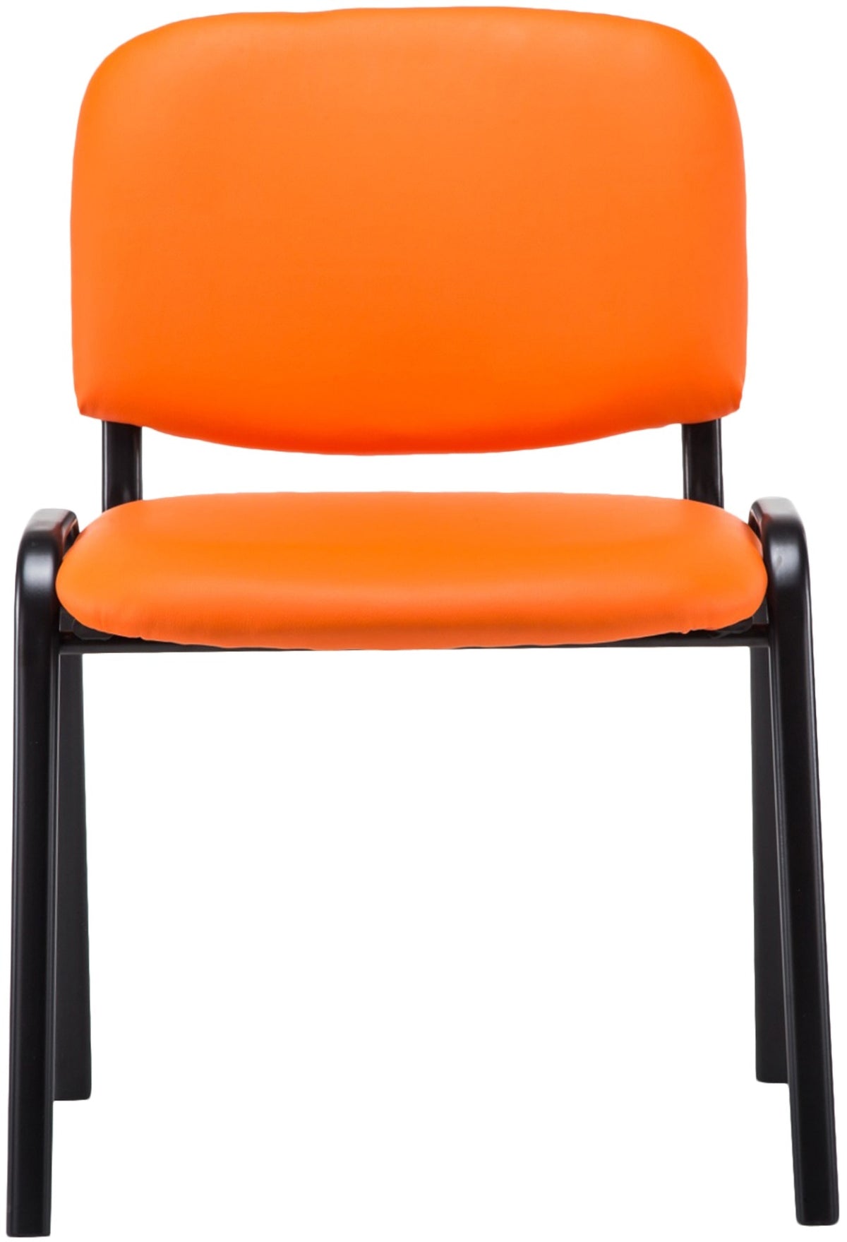 Bezoekersstoel Ken oranje orange