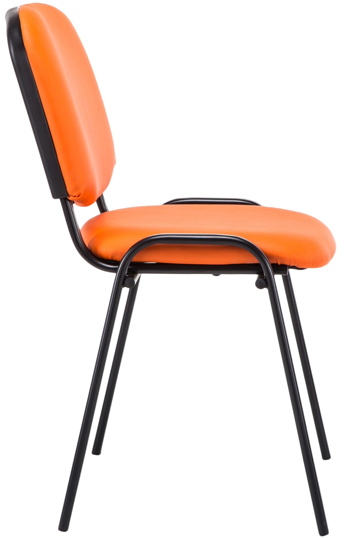 Bezoekersstoel Ken oranje orange