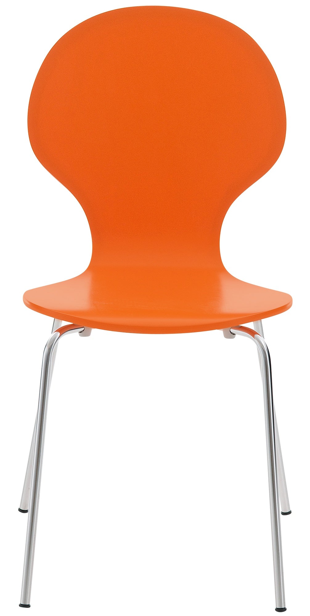 Bezoekersstoel Diego oranje orange