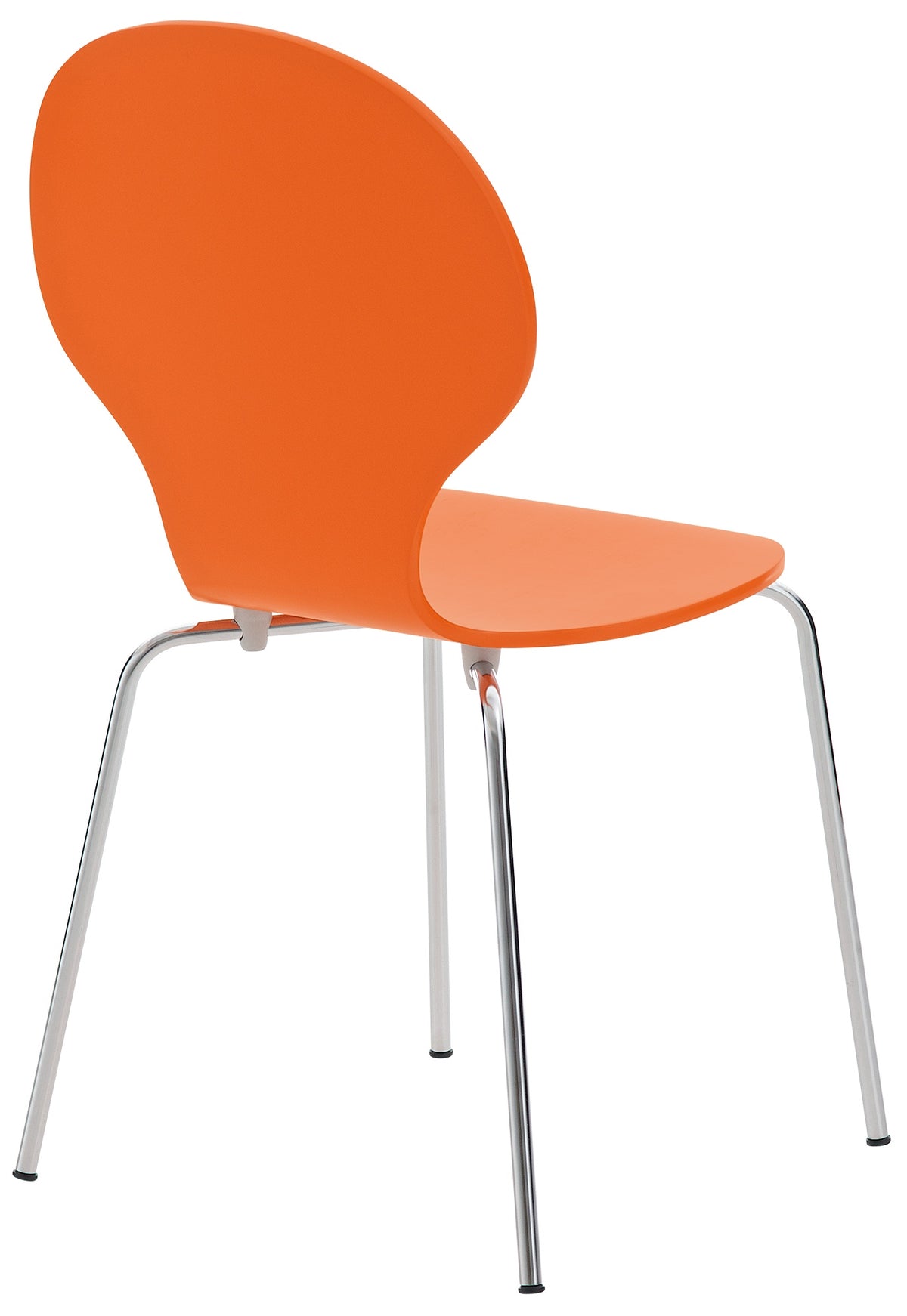 Bezoekersstoel Diego oranje orange