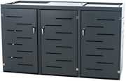 Tanis Containerombouw antraciet,198x80x116 cm anthrazit
