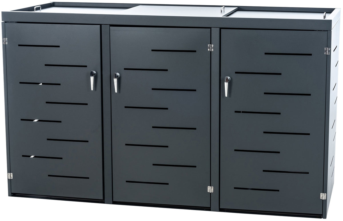 Tanis Containerombouw antraciet,198x80x116 cm anthrazit