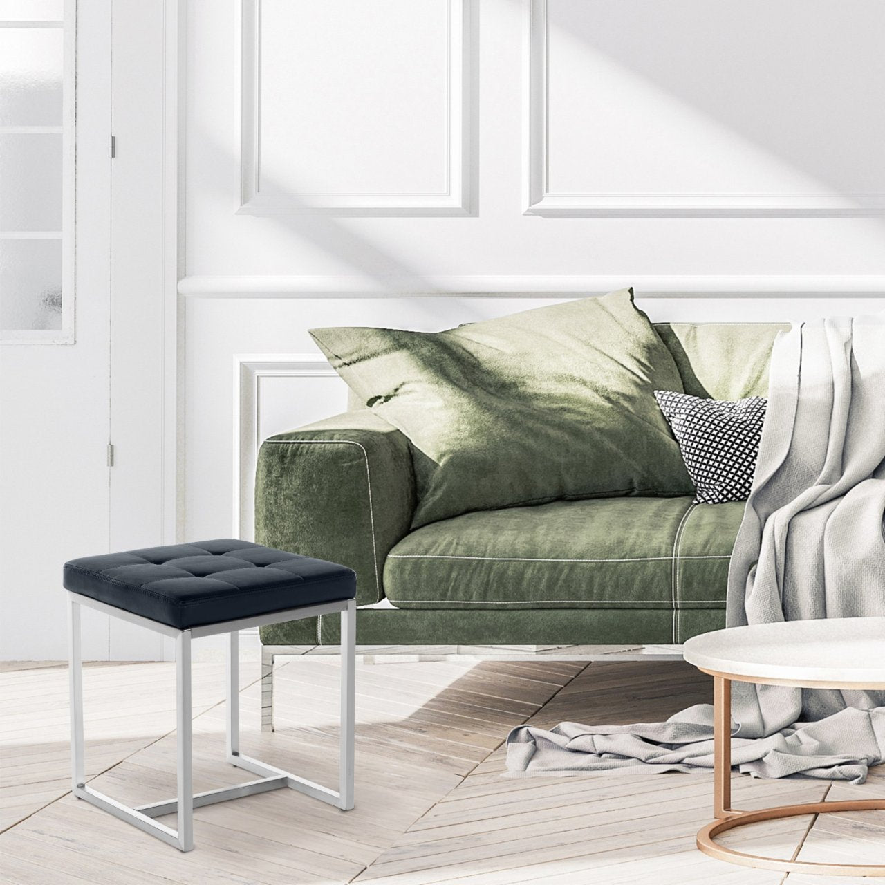 Hocker Barci zwart schwarz
