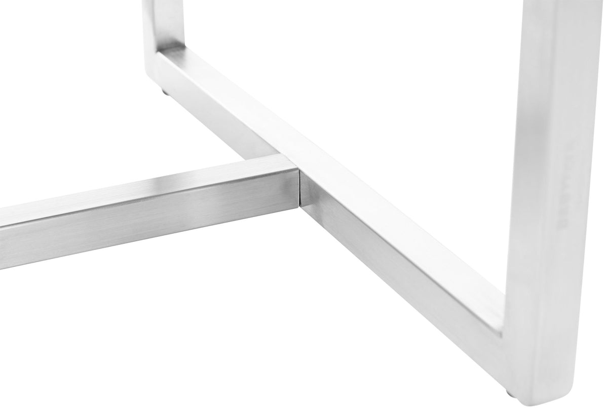 Hocker Barci wit weiß