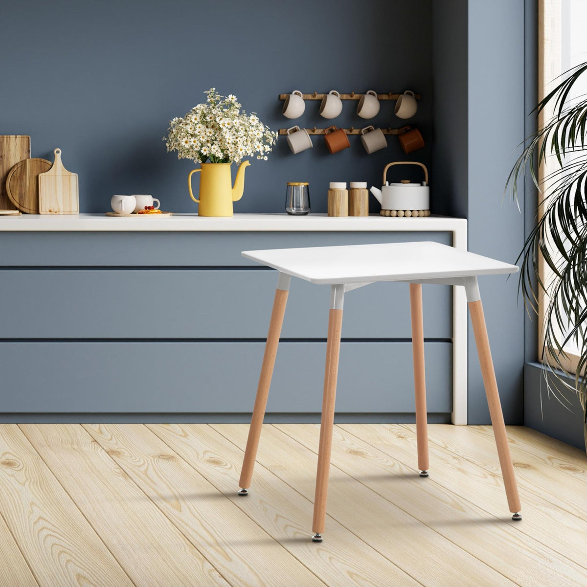 Keukentafel Viborg wit,60 cm weiß