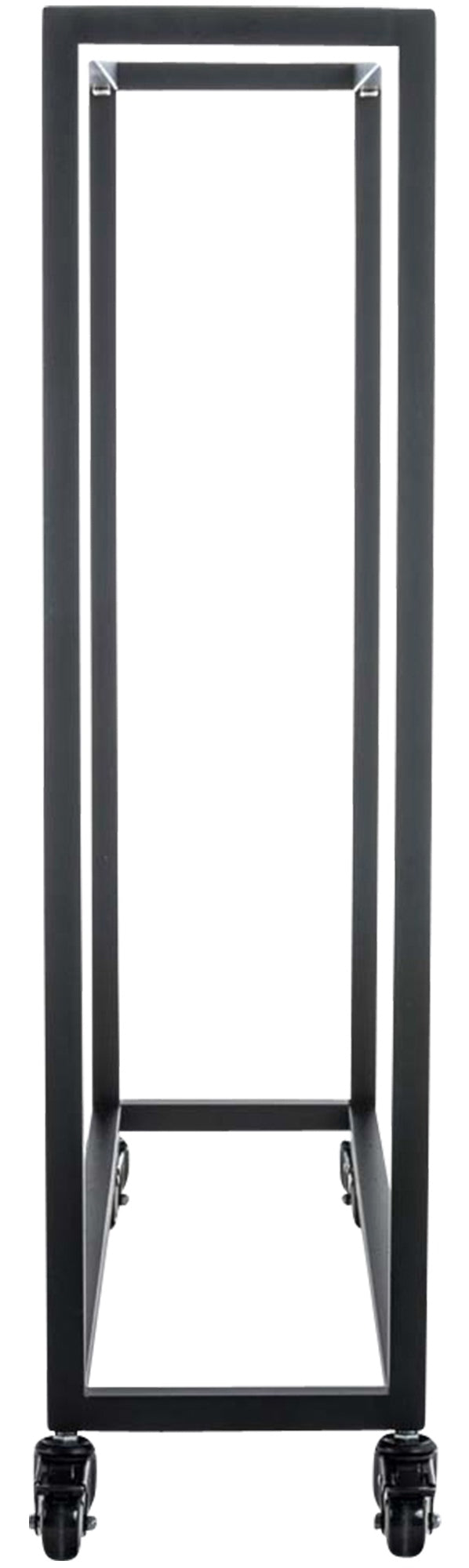 Brandhoutrek Hetta zwart,25x100x100 cm schwarz