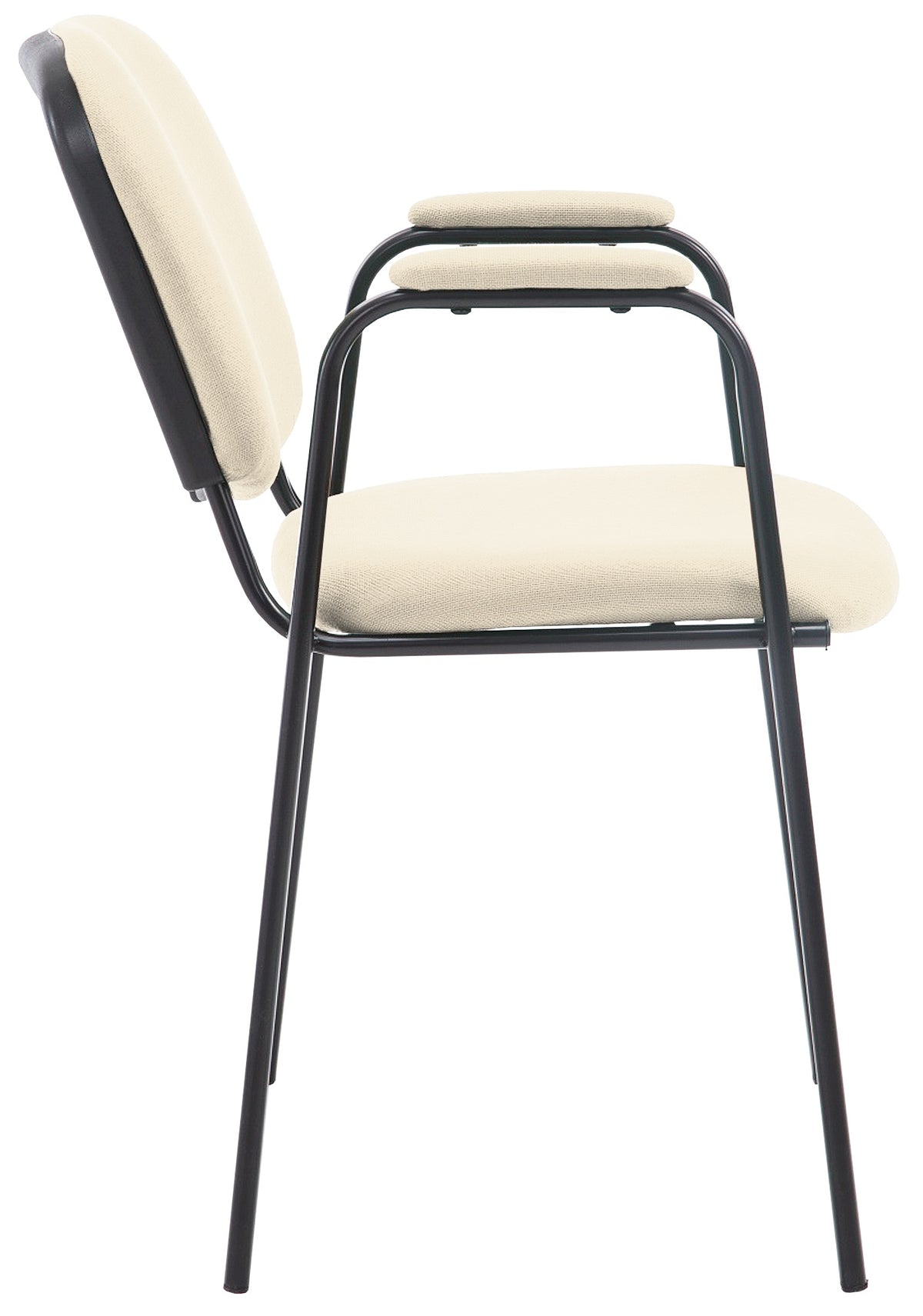 Stapelstoel Ken Pro Stof creme creme