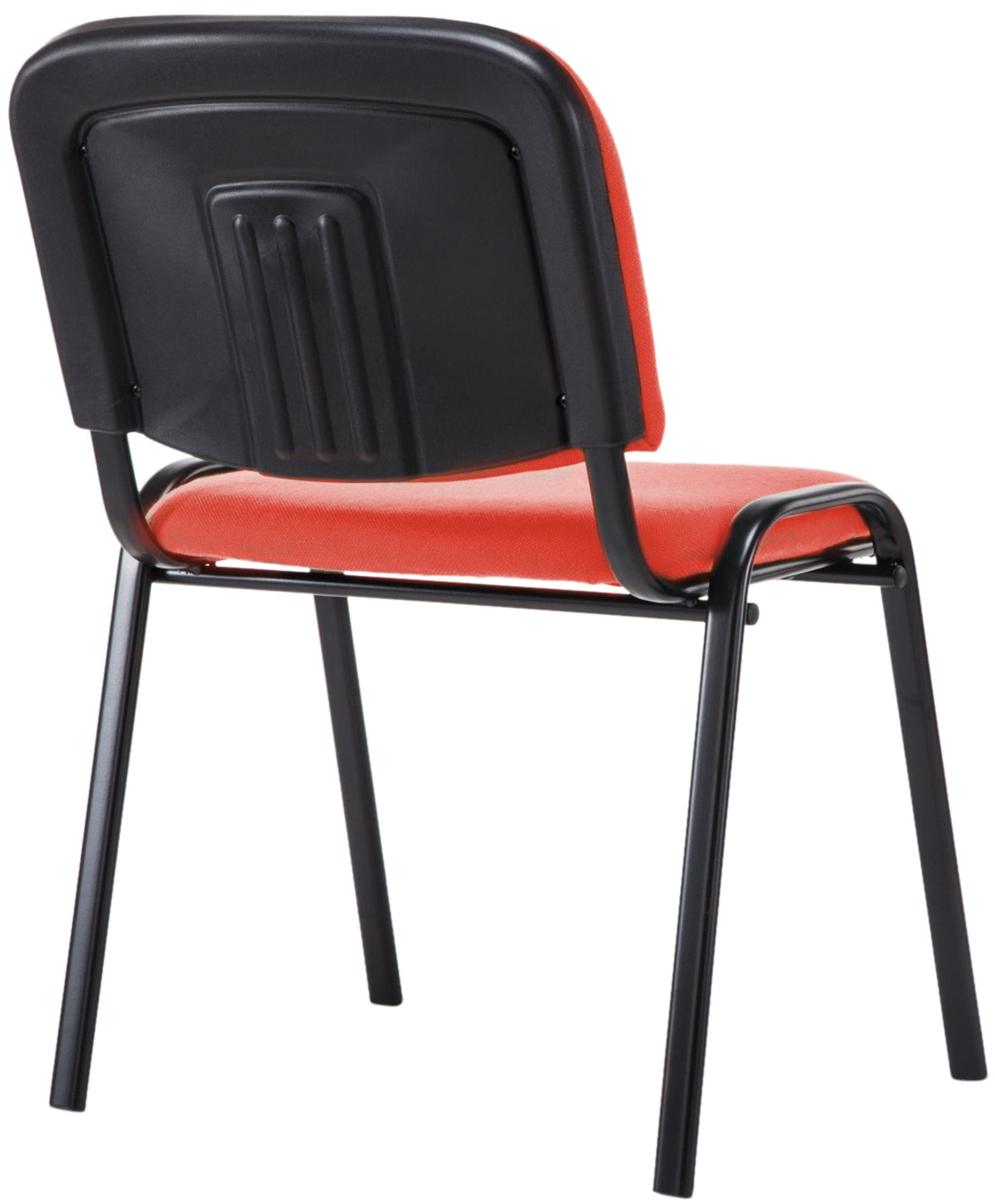 Bezoekersstoel Ken Stof rood rot