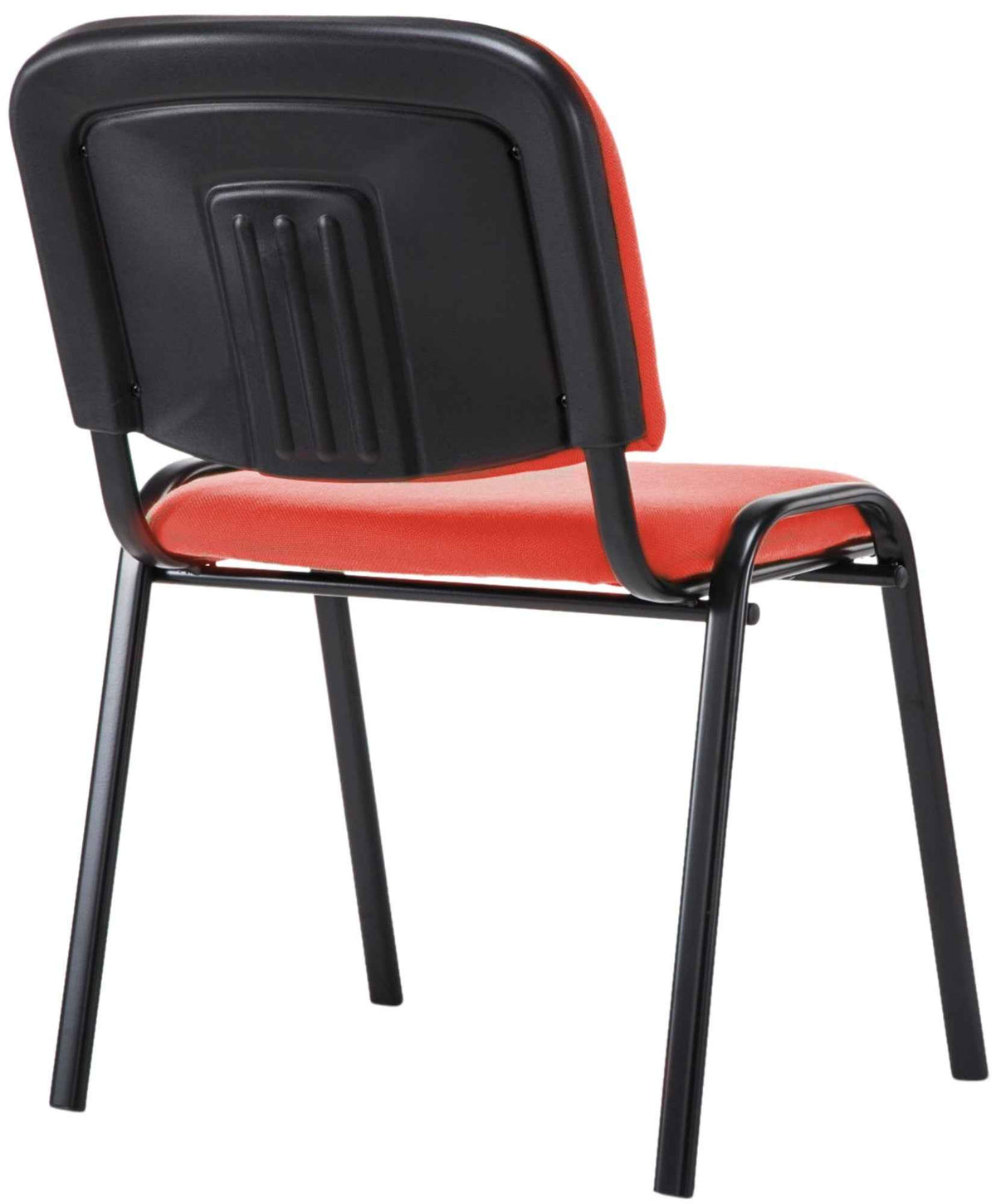 Bezoekersstoel Ken Stof rood rot