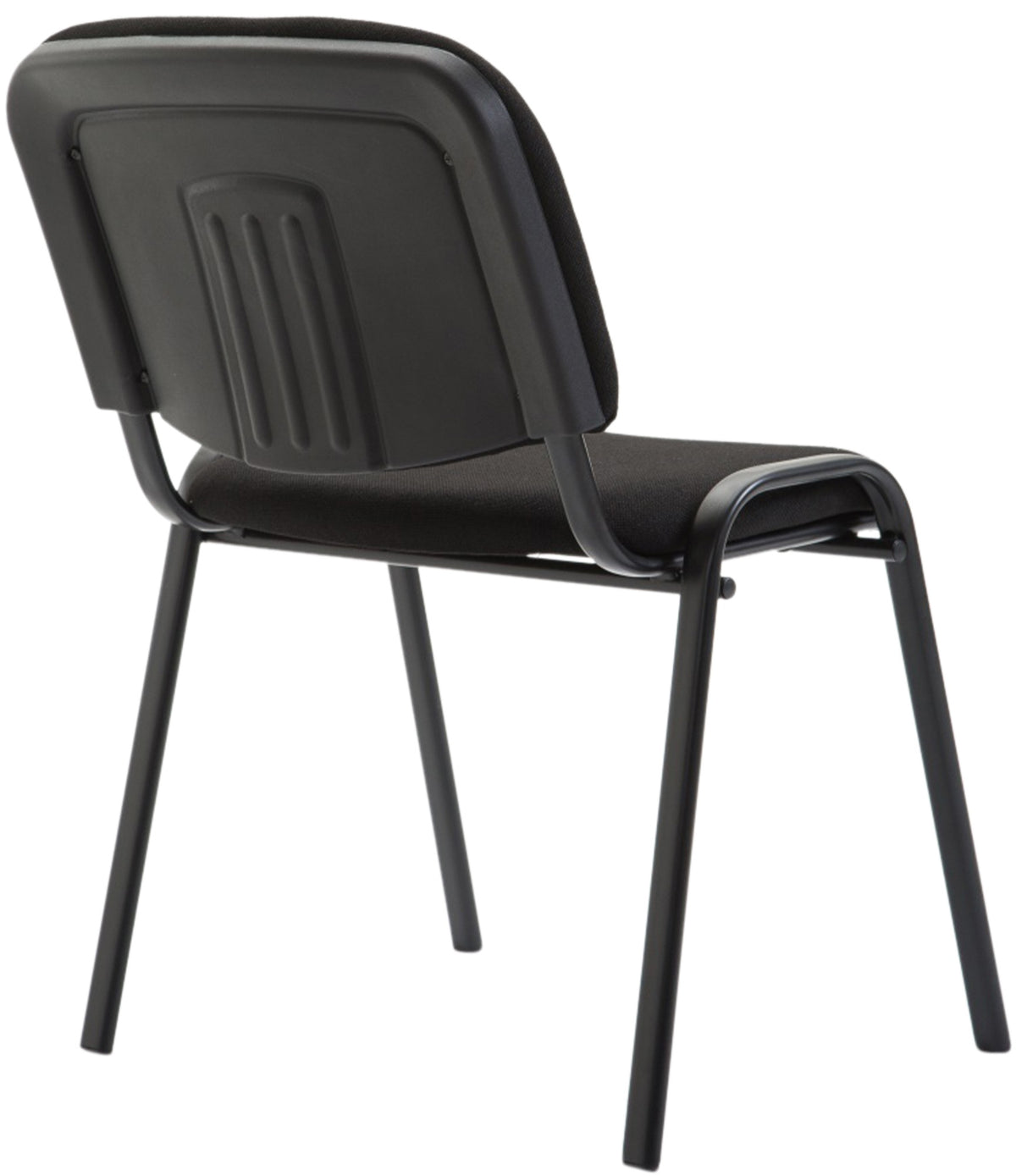 Bezoekersstoel Ken Stof zwart schwarz